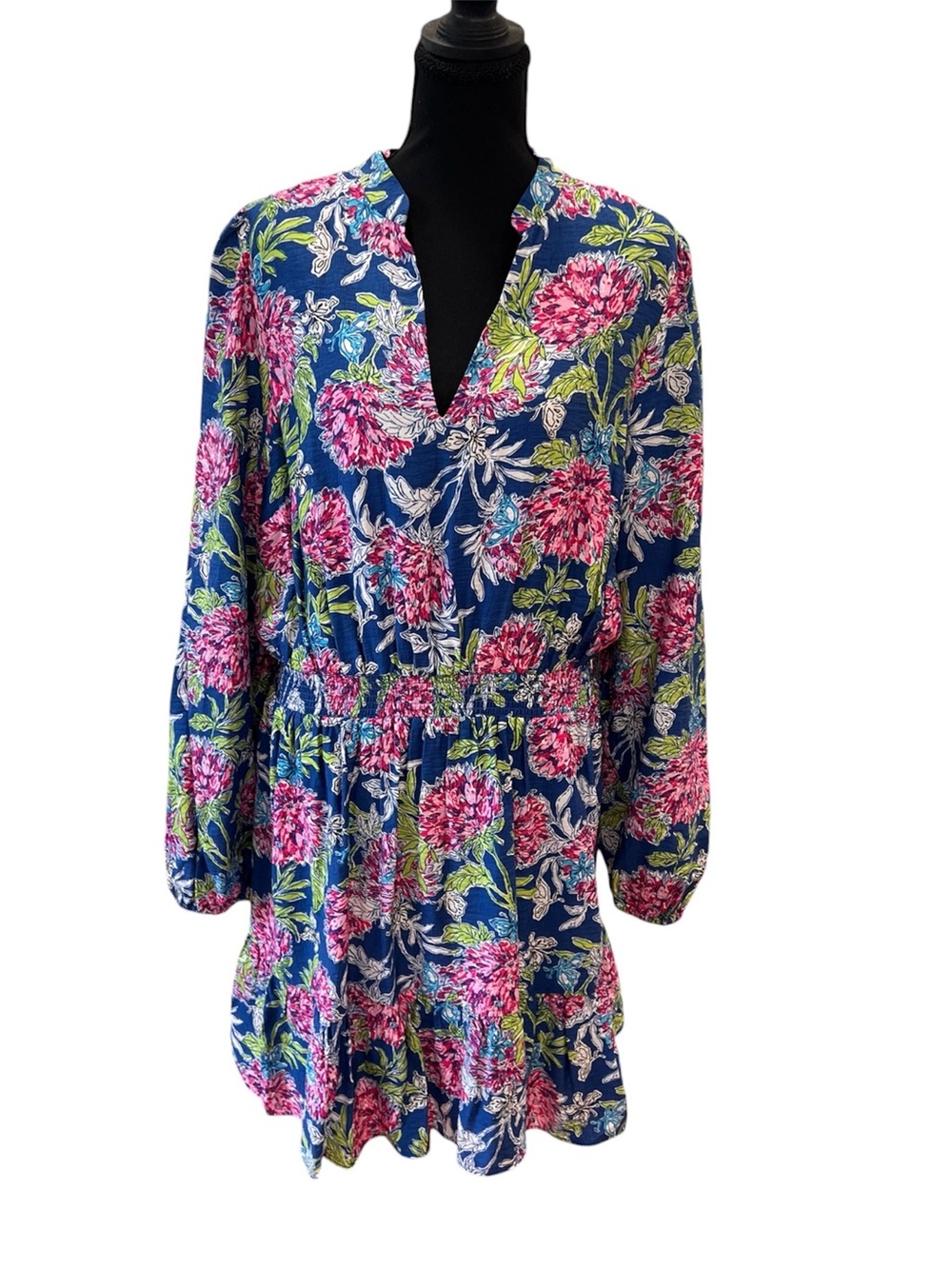 Lilly Pulitzer Axton Dress in Dahlia Licious - Size 14 - Picture 2 of 8